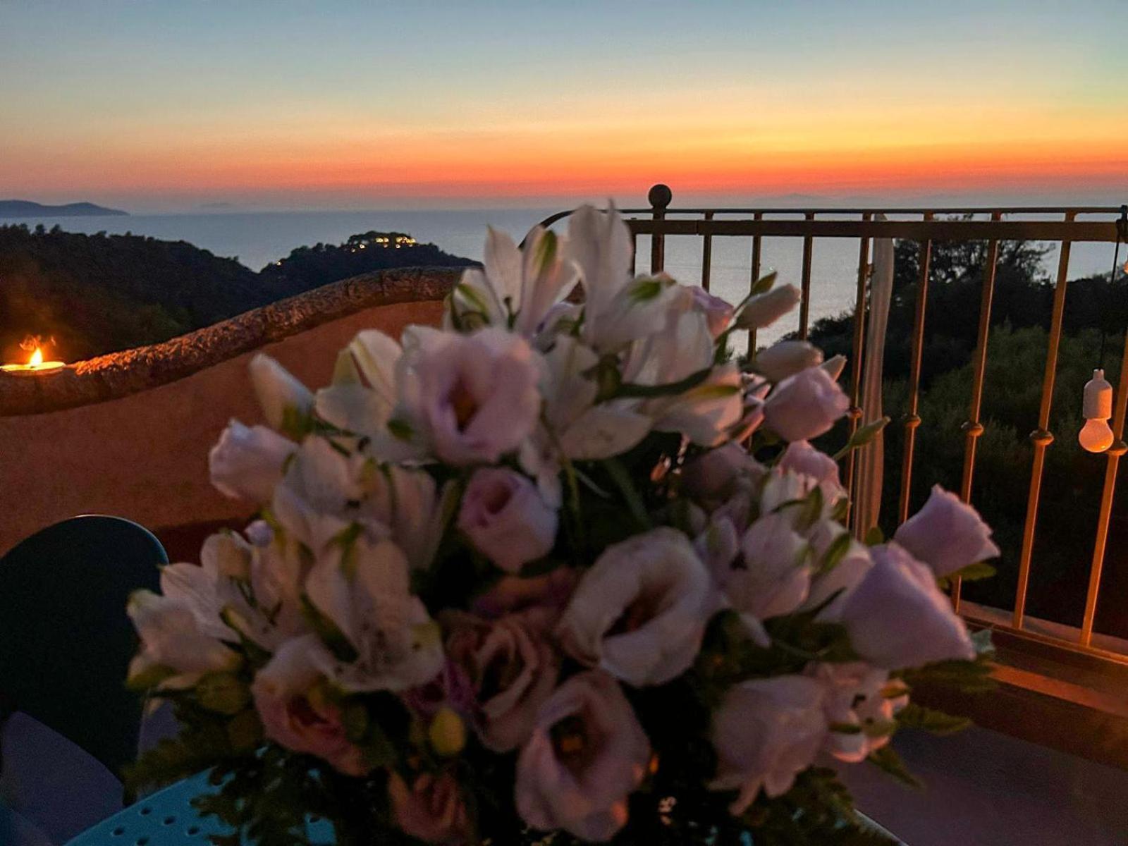 Villa Velta Sea Sunset Porto Santo Stefano  Luaran gambar