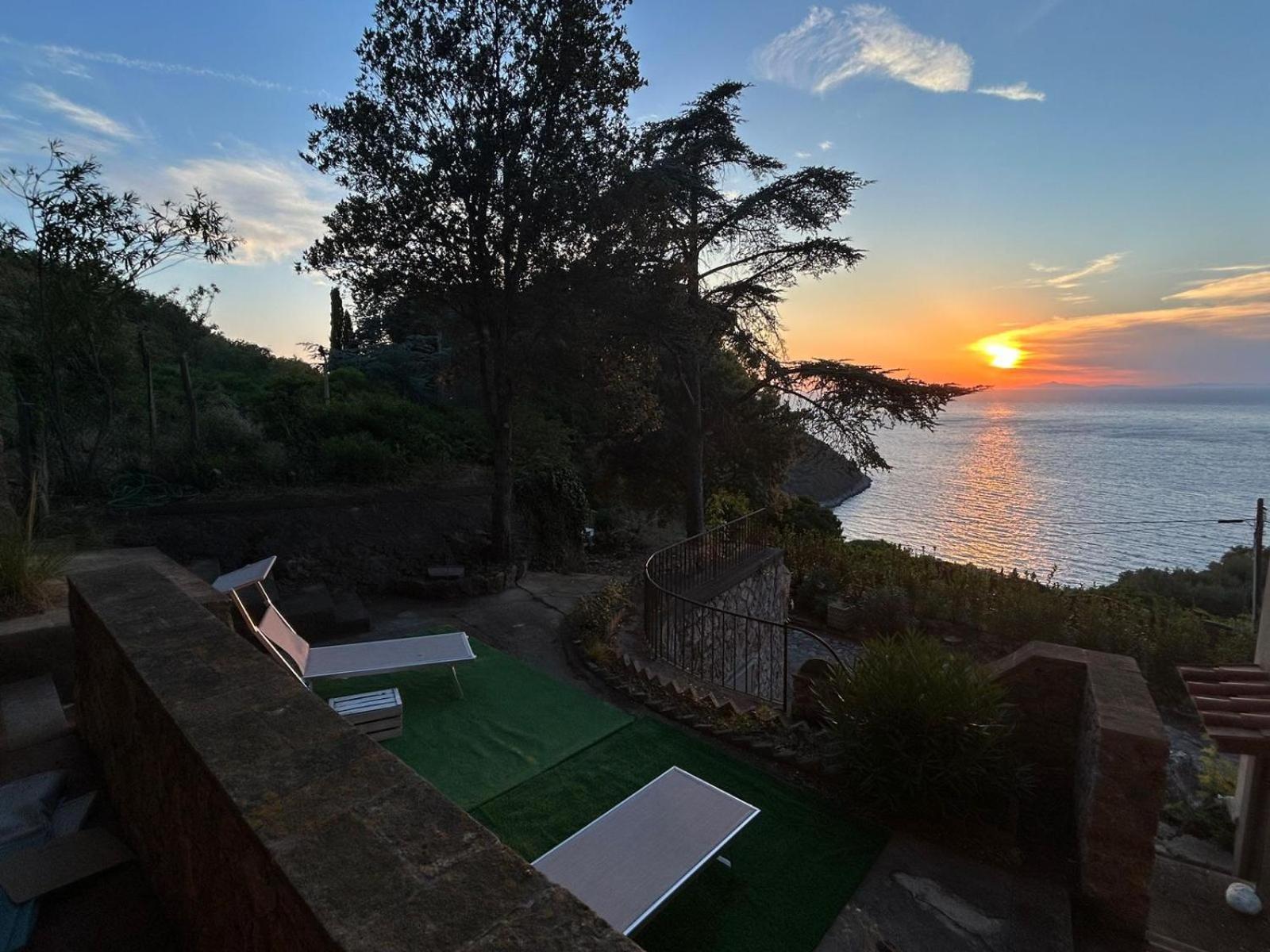 Villa Velta Sea Sunset Porto Santo Stefano  Luaran gambar